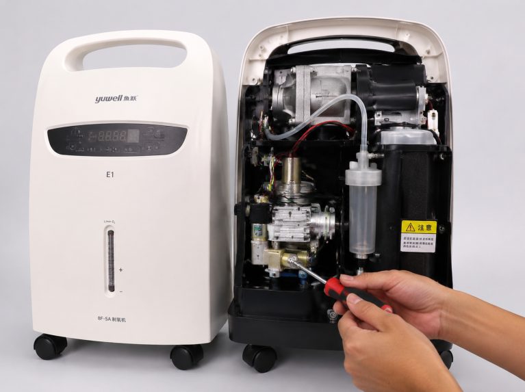顺义区鱼跃制氧机E1/E2/E3/E4故障代码维修